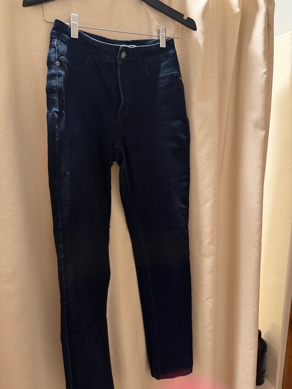 Not Your Daughters High-Rise Dark Blue Skinny Jeans